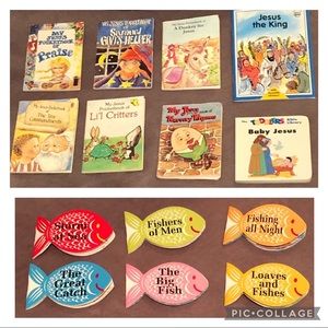 Jesus, Christian, Religious Children’s Books- Set of 14 mini books